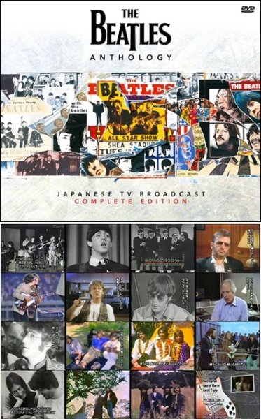Photo1: THE BEATLES - ANTHOLOGY: JAPANESE TV BROADCAST COMPLETE EDITION 4DVDR [Uxbridge 2550] (1)