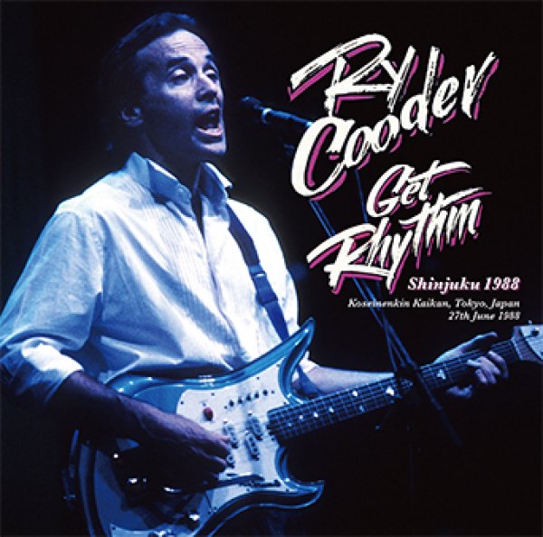 Photo1: RY COODER - GET RHYTHM SHINJUKU 1988 2CD [ZION-186] (1)