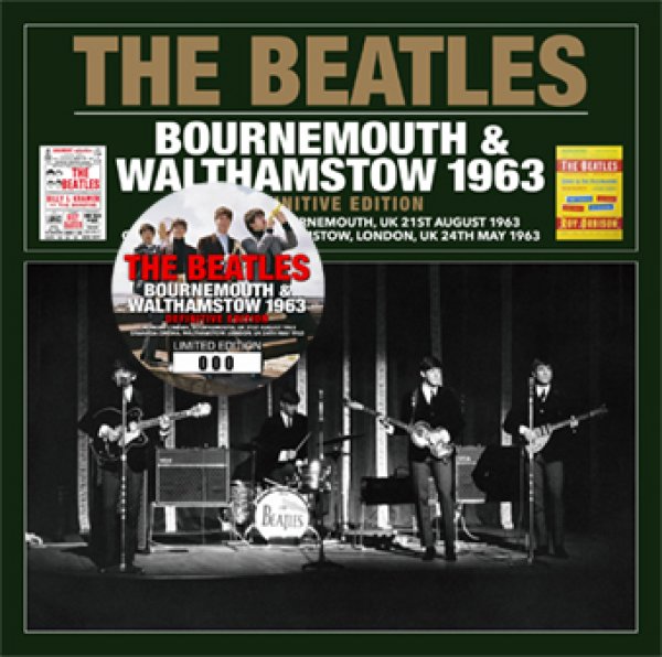 Photo1: THE BEATLES - BOURNEMOUTH & WALTHAMSTOW 1963: DEFINITIVE EDITION CD [Merseyside 015] (1)