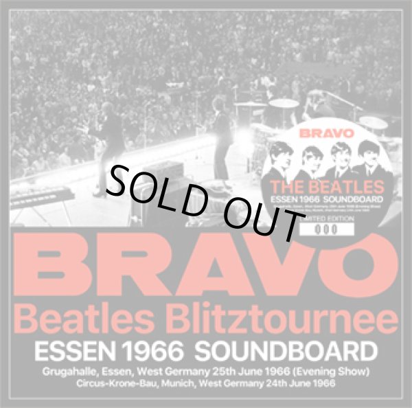 Photo1: THE BEATLES - ESSEN 1966 SOUNDBOARD CD plus Bonus DVDR "CIRCUS KRONE MASTER DIRECT" [Merseyside 016] (1)