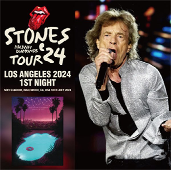Photo1: THE ROLLING STONES - LOS ANGELES 2024 1ST NIGHT 2CD (1)