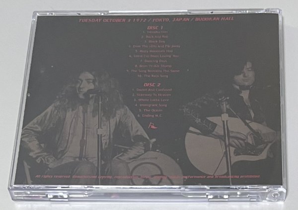 Photo2: LED ZEPPELIN - EXPLOSION 2CD [FLAGGE LABEL] ★★★STOCK ITEM / OUT OF PRINT / VERY RARE★★★ (2)
