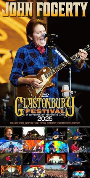 Photo1: JOHN FOGERTY - GLASTONBURY FESTIVAL 2025 DVDR [Uxbridge 2548] (1)