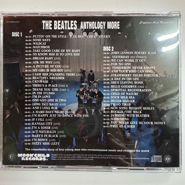 Photo5: THE BEATLES - ANTHOLOGY 6CD + CD Captain Acid Remaster [MOONCHILD]  ★★★STOCK ITEM / OUT OF PRINT★★★ (5)