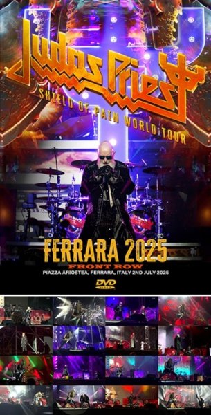 Photo1: JUDAS PRIEST - FERRARA 2025 FRONT ROW DVDR [Shades 2392] (1)