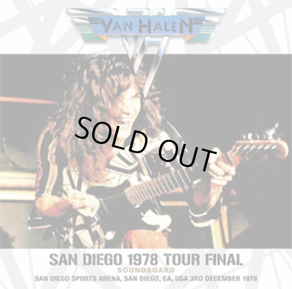 Photo1: VAN HALEN - SAN DIEGO 1978 TOUR FINAL SOUNDBOARD CD [ZODIAC 742] ★★★STOCK ITEM / SPECIAL PRICE★★★ (1)