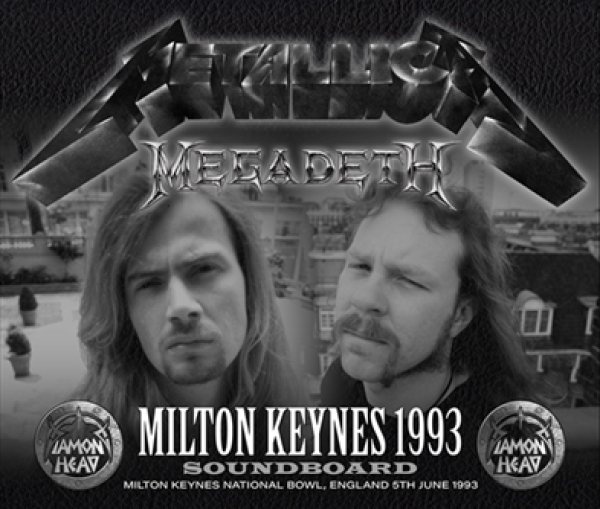 Photo1: METALLICA, MEGADETH & DIAMOND HEAD - MILTON KEYNES 1993: SOUNDBOARD 4CDR [Shades 2379] (1)