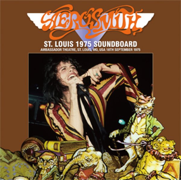 Photo1: AEROSMITH - ST. LOUIS 1975 SOUNDBOARD CD [ZODIAC 752] (1)