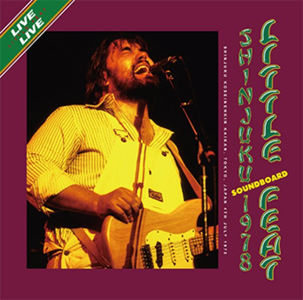 Photo1: LITTLE FEAT - SHINJUKU 1978 SOUNDBOARD 2CD [ZION-178] (1)