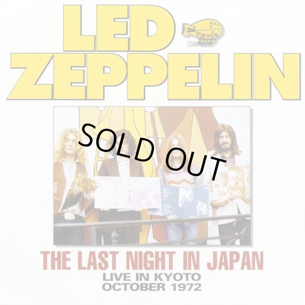 Photo1: LED ZEPPELIN - THE LAST NIGHT IN JAPAN 2CD [TDOLZ] ★★★STOCK ITEM / OUT OF PRINT / VERY RARE★★★ (1)