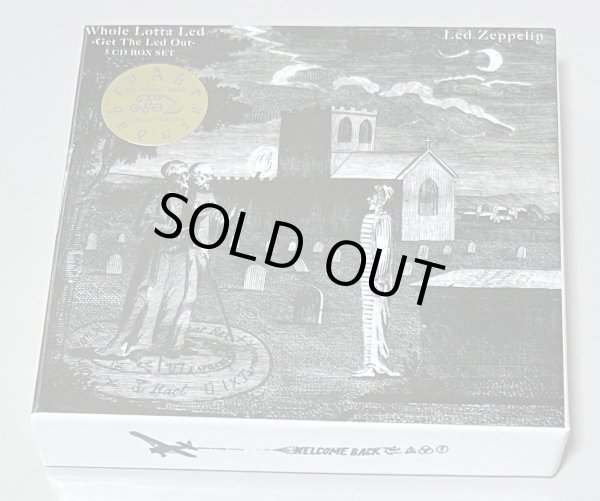 Photo1: LED ZEPPELIN - WHOLE LOTTA LED: GET THE LED OUT 5CD LIMITED 150 COPIES ONLY!!! [TARANTURA] ★★★STOCK ITEM / OUT OF PRINT / VERY RARE★★★ (1)