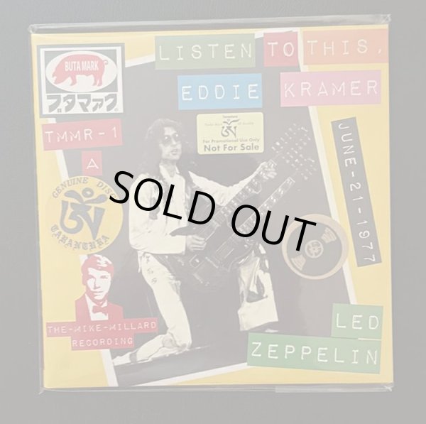 Photo1: LED ZEPPELIN - LISTEN TO THIS EDDIE KRAMER 3CD COVER A  FOR PROMOTIONAL USE ONLY [BUTA MARK / TARANTURA] ★★★STOCK ITEM / OUT OF PRINT / VERY RARE★★★ (1)