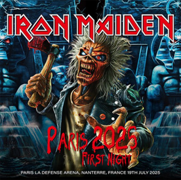 Photo1: IRON MAIDEN - PARIS 2025 1ST NIGHT 2CDR [Shades 2404] (1)