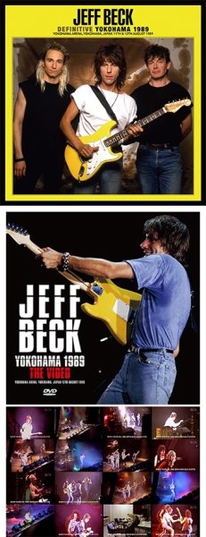 Photo1: JEFF BECK - DEFINITIVE YOKOHAMA 1989 2CD plus Bonus DVDR "YOKOHAMA 1989: THE VIDEO" [Wardour-549] (1)