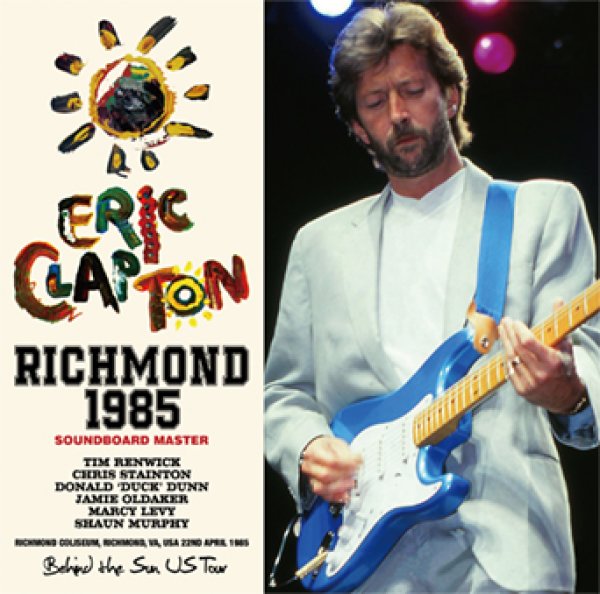 Photo1: ERIC CLAPTON - RICHMOND 1985 SOUNDBOARD MASTER 2CD [Beano-262] (1)