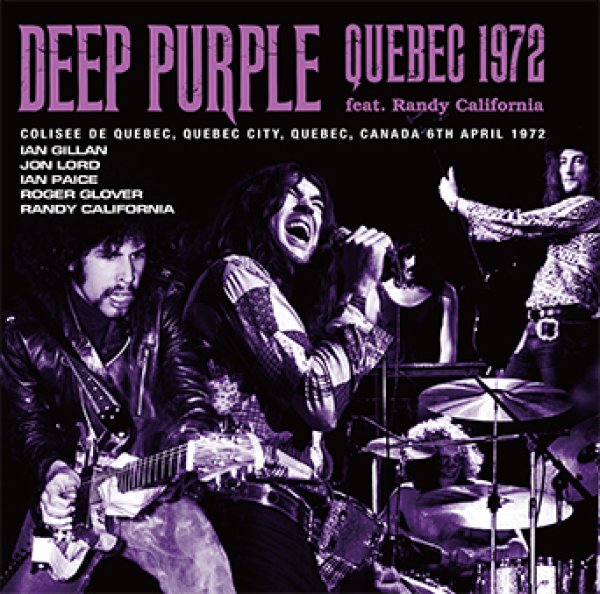 Photo1: DEEP PURPLE - QUEBEC 1972 feat. RANDY CALIFORNIA CDR [Shades 2404] (1)