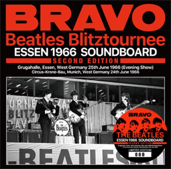 Photo1: THE BEATLES - ESSEN 1966 SOUNDBOARD: SECOND EDITION CD plus Bonus DVDR "CIRCUS KRONE MASTER DIRECT [Merseyside 017] (1)