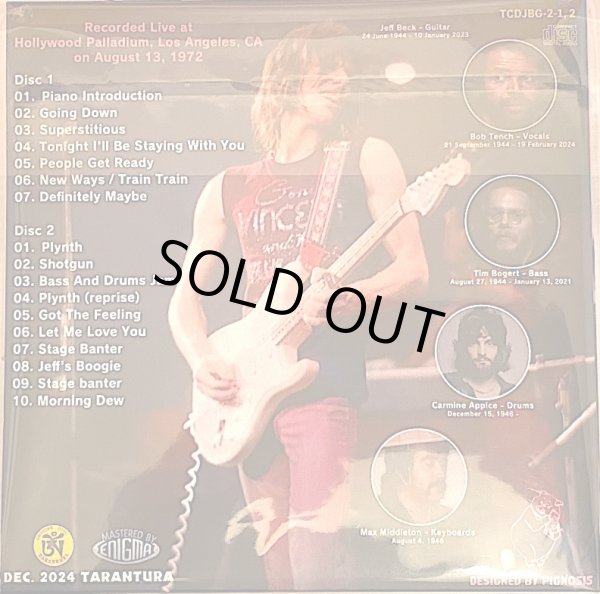 Photo2: JEFF BECK GROUP - HE WAS PLAYING ON THE FLOOR! 2CD  [TARANTURA] ★★★STOCK ITEM / OUT OF PRINT / VERY RARE★★★ (2)