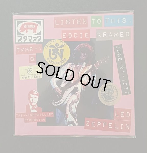 Photo1: LED ZEPPELIN - LISTEN TO THIS EDDIE KRAMER 3CD COVER B FOR PROMOTIONAL USE ONLY [BUTA MARK / TARANTURA] ★★★STOCK ITEM / OUT OF PRINT / VERY RARE★★★ (1)