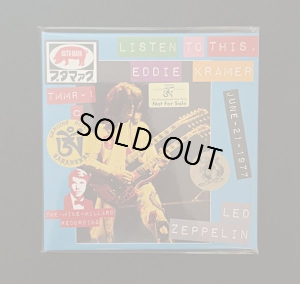 Photo1: LED ZEPPELIN - LISTEN TO THIS EDDIE KRAMER 3CD COVER C  FOR PROMOTIONAL USE ONLY [BUTA MARK / TARANTURA] ★★★STOCK ITEM / OUT OF PRINT / VERY RARE★★★ (1)