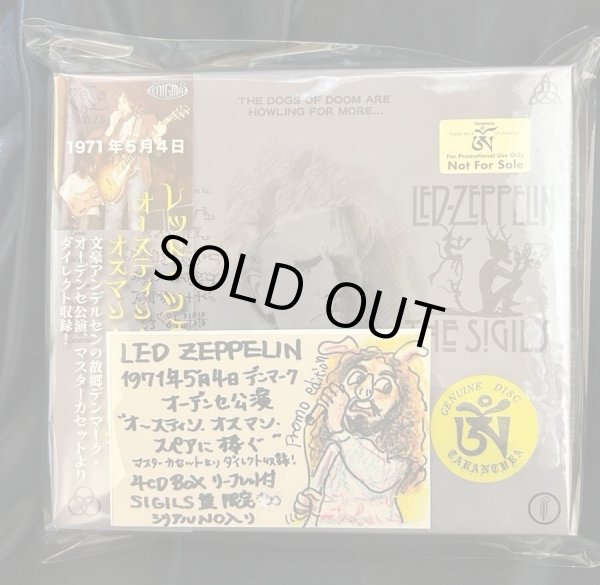 Photo1: LED ZEPPELIN - THE SIGILS - ODENSE 1971 4CD SLIP CASE EDITION PROMOTIONAL EDITION JAPANESE EDITION [TARANTURA] ★★★STOCK ITEM / OUT OF PRINT / VERY RARE★★★ (1)
