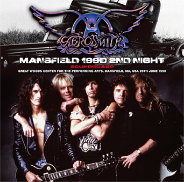 Photo1: AEROSMITH - MANSFIELD 1990 2ND NIGHT: SOUNDBOARD 2CD  (1)