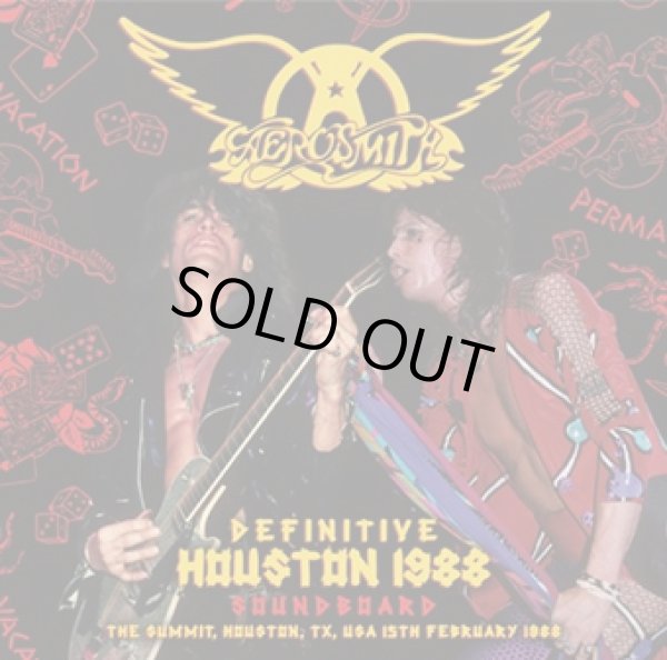 Photo1: AEROSMITH - DEFINITIVE HOUSTON 1988 SOUNDBOARD 2CD plus Bonus DVDR "HOUSTON 1988 THE VIDEO [ZODIAC 763] ★★★STOCK ITEM / SPECIAL PRICE★★★ (1)