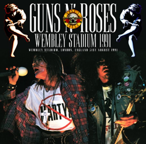 Photo1: GUNS N' ROSES - WEMBLEY STADIUM 1991 2CDR [Shades 2408] (1)
