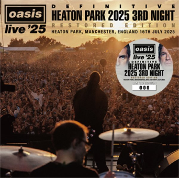 Photo1: OASIS - DEFINITIVE HEATON PARK 2025 3RD NIGHT: RESTORED EDITION 2CD [Wardour-684] (1)