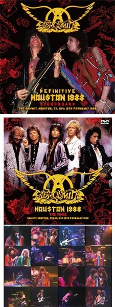 Photo2: AEROSMITH - DEFINITIVE HOUSTON 1988 SOUNDBOARD 2CD plus Bonus DVDR "HOUSTON 1988 THE VIDEO [ZODIAC 763] ★★★STOCK ITEM / SPECIAL PRICE★★★ (2)