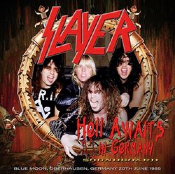 Photo1: SLAYER - HELL AWAITS IN GERMANY: SOUNDBOARD CD plus Bonus DVDR "HELL AWAITS IN DYNAMO" [ZODIAC 711] (1)
