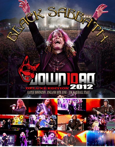 Photo1: BLACK SABBATH - DOWNLOAD 2012: DELUXE EDITION 2CDR+DVDR [Shades 653] (1)