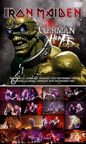 Photo1: IRON MAIDEN - GERMAN HUNTER '99 2DVDR [Shades 716] (1)