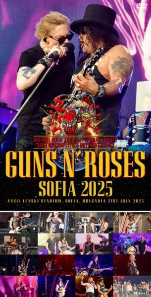 Photo1: GUNS N' ROSES - SOFIA 2025 2DVDR [Shades 2406] (1)