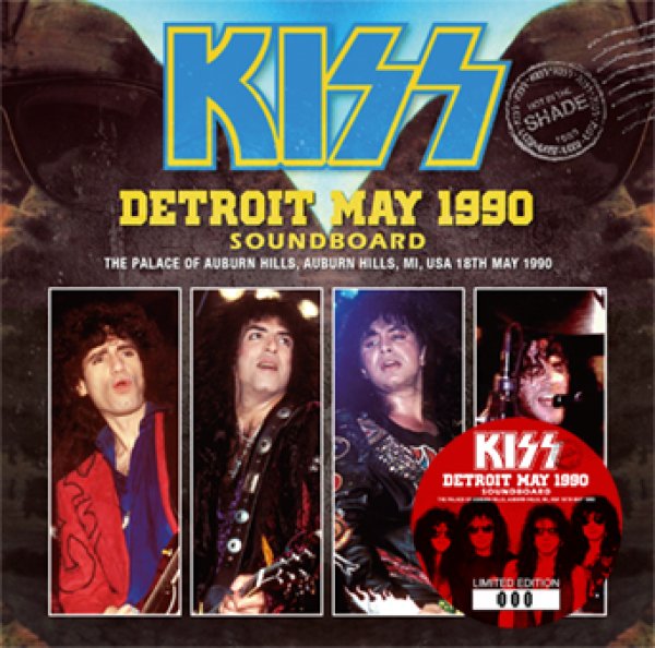 Photo1: KISS - DETROIT MAY 1990 SOUNDBOARD 2CD [ZODIAC 773] (1)