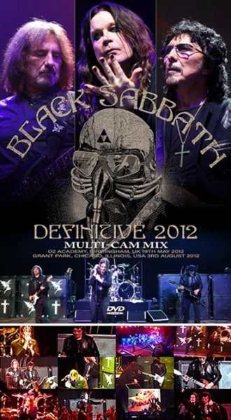 Photo1: BLACK SABBATH - DEFINITIVE 2012: MULTI-CAM MIX 3DVDR [Shades 2410] (1)