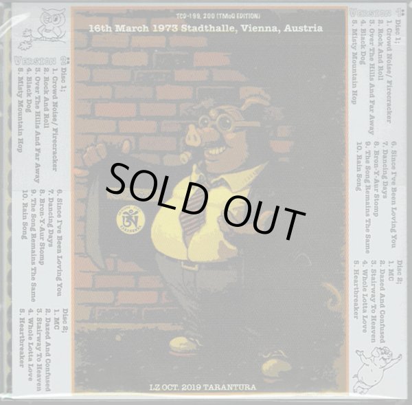 Photo2: LED ZEPPELIN - A NIGHT AT THE OPERA 4CD TMOQ EDITION! LIMITED 50 COPIES ONLY! [TARANTURA] ★★★STOCK ITEM / OUT OF PRINT / VERY RARE★★★ (2)