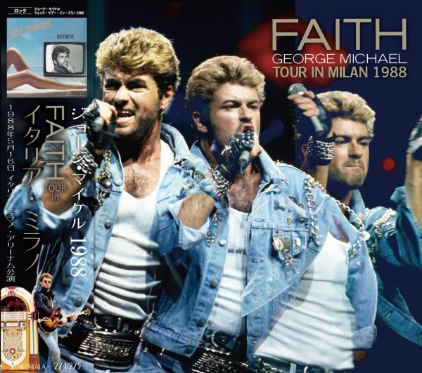 Photo1: GEORGE MICHAEL - 1988 FAITH TOUR IN MILAN 2CD [SHAKUNTALA] (1)