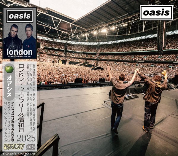 Photo1: OASIS - 2025 THE STARS HAVE ALIGNED - LONDON FIRST SHOW 2CD [SHAKUNTALA]  (1)