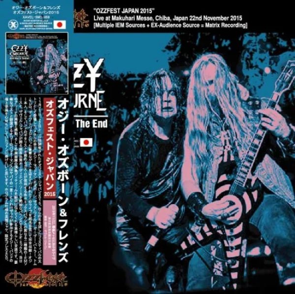 Photo1: OZZY OSBOURNE - WE'LL MEET IN THE END OZZFEST JAPAN 2015 2CD [XAVEL] (1)