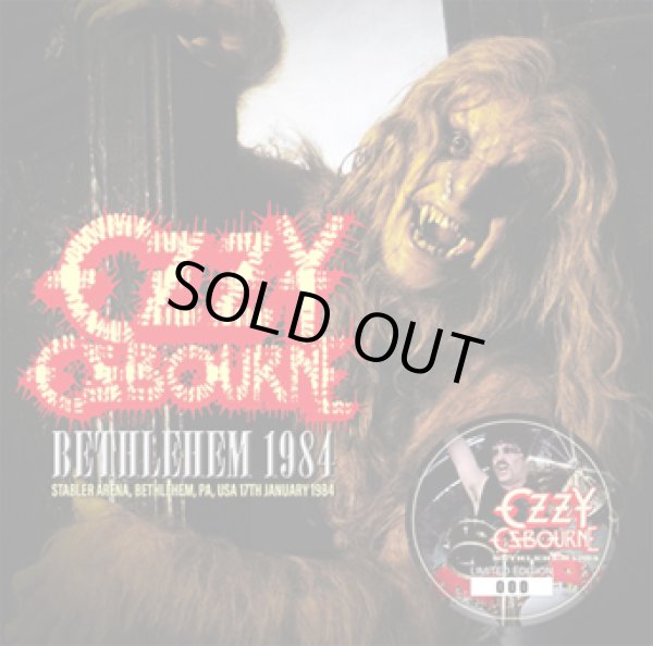Photo1: OZZY OSBOURNE - BETHLEHEM 1984 CD [ZODIAC 774] ★★★STOCK ITEM / HOT WINTER SALE★★★ (1)