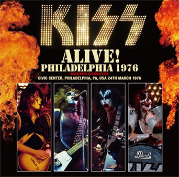 Photo1: KISS - ALIVE! PHILADELPHIA 1976 MASTER CASSETTE 2CD [ZODIAC 692] (1)