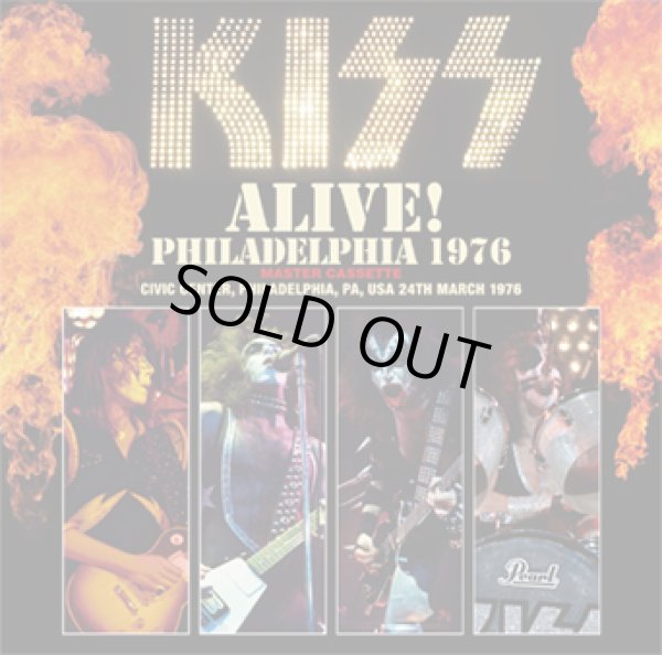 Photo1: KISS - ALIVE! PHILADELPHIA 1976 MASTER CASSETTE 2CD [ZODIAC 692] ★★★STOCK ITEM / HOT WINTER SALE★★★ (1)