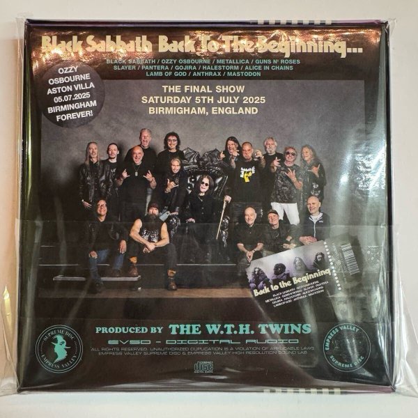 Photo2: BLACK SABBATH OZZY OSBOURNE - THE LAST SUPPER 6CD BOX WITH OBI [EMPRESS VALLEY]  (2)