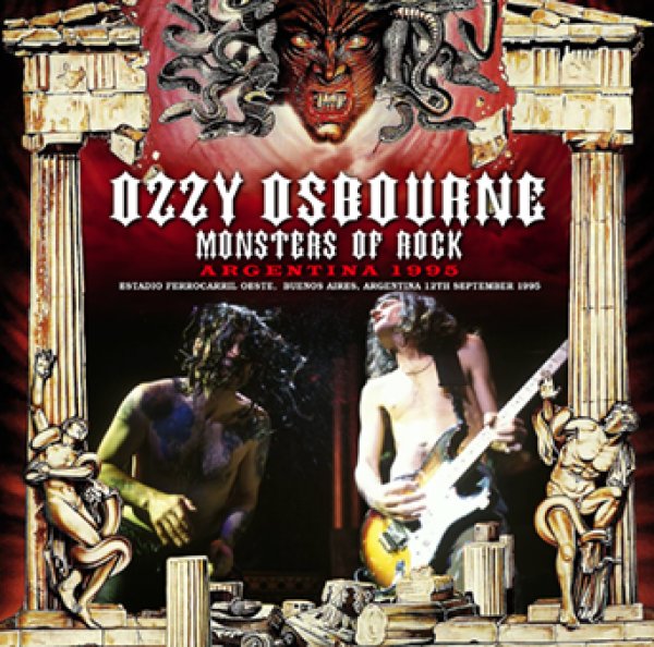 Photo1: OZZY OSBOURNE - MONSTERS OF ROCK ARGENTINA 1995 CDR [Shades 2418] (1)