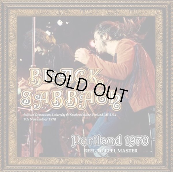 Photo1:  BLACK SABBATH - PORTLAND 1970: REEL TO REEL MASTER CD plus Bonus DVDR [ZODIAC 304] (1)