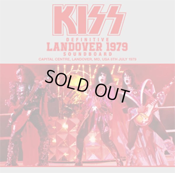 Photo1: KISS - DEFINITIVE LANDOVER 1979 SOUNDBOARD CD [ZODIAC 744] ★★★STOCK ITEM / HOT SPRING SALE★★★  (1)