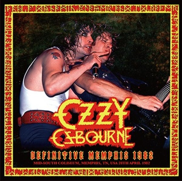 Photo1: OZZY OSBOURNE - DEFINITIVE MEMPHIS 1982 CD plus Bonus DVDR "SPEAK OF THE DEVIL: IRVINE MEADOWS 1982 [ZODIAC 495] (1)