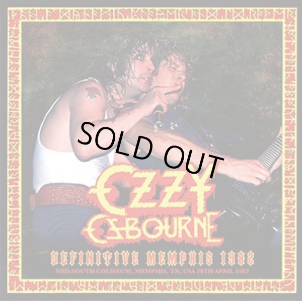 Photo1: OZZY OSBOURNE - DEFINITIVE MEMPHIS 1982 CD plus Bonus DVDR "SPEAK OF THE DEVIL: IRVINE MEADOWS 1982 [ZODIAC 495] ★★★STOCK ITEM / HOT WINTER SALE★★★ (1)