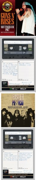 Photo2: GUNS N' ROSES - NOTTINGHAM 1987 CD + Ltd Bonus CDR "FASTER PUSSYCAT'S NOTTINGHAM 1987 [ZODIAC 187] (2)